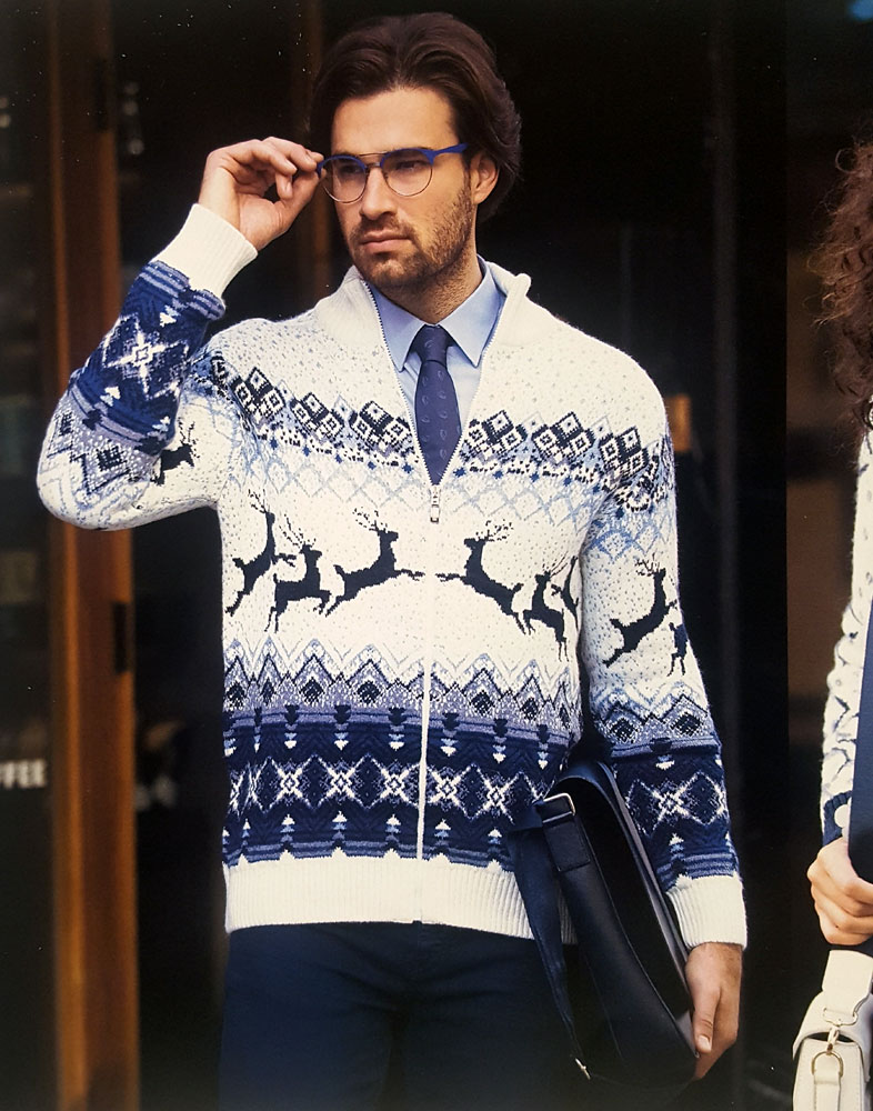 Купить свитер с оленями в интернет-магазине odimart.ru