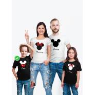 Футболка из комплекта Family Look Микки Маус | Футболки Фэмили Лук для всей семьи в одном стиле