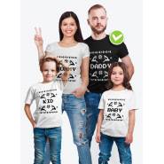 Футболки Family Look для всей семьи Олени и узоры | Футболки Фэмили Лук