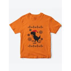 Детская футболка с рисунком Дино