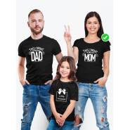Футболки family look для всей семьи с принтом This is what awesome | Прикольные одинаковые семейные