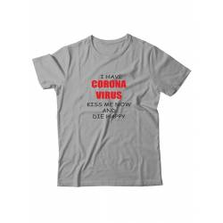 Прикольная футболка с принтом I have a corona | Смешная и оригинальная футболка