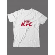 Бойцовская футболка с принтом "Боец KFC"