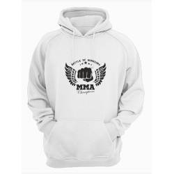 Худи женское с принтом боец фанат MMA