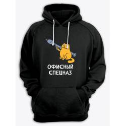 Худи оверсайз принт 23 февраля унисекс