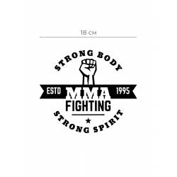 Наклейки на авто с принтом Strong body spirit | Стикеры для любых твердых поверхностей, стекол