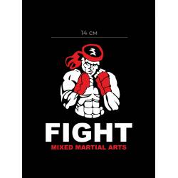 Наклейки на авто с принтом Fight MMA | Стикеры для любых поверхностей | самоклейка