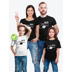 Футболки family look с принтом Boo family | Футболки в одном стиле
