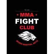 Наклейка на авто с изображением MMA club | Стикер для машины | самоклейка