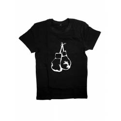 Прикольная, смешная мужская футболка с надписью "Боксерские перчатки"