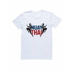 Мужская футболка с прикольным принтом "Muai Thai"