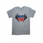 Мужская футболка с прикольным принтом "Muai Thai"
