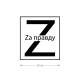 Наклейка на авто с принтом Z/на стекло авто/наклейка на машину/прикольная/армия России