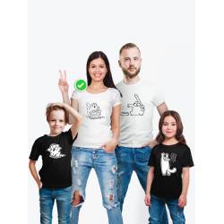 Футболки Фэмили Лук одежда Family Look