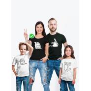 Футболки Фэмили Лук одежда Family Look