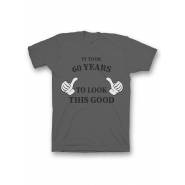 Мужская футболка с прикольным принтом "It took 60 years"