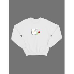 Свитшот с классным принтом"It's a tea shirt"
