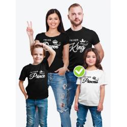 Парные футболки оверсайз для всей семьи