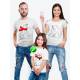 Одежда Family Look, футболка с принтом "Мишки" в одном стиле для всей семьи с ребенком