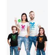 Футболки Family Look для всей семьи Пираты Микки Маус | Футболки Фэмили Лук