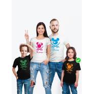 Футболки Family Look для всей семьи Пираты Микки Маус | Футболки Фэмили Лук