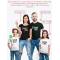 Футболки family look для всей семьи с принтом Super family| Прикольные одинаковые семейные футболки