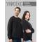 Парный свитшот для двоих с принтом "Just married Mr & Just married Mrs"