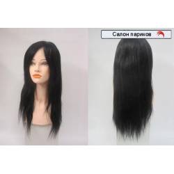 купить парик из натуральных волос без челки 100101 Mono (цвет черный)
