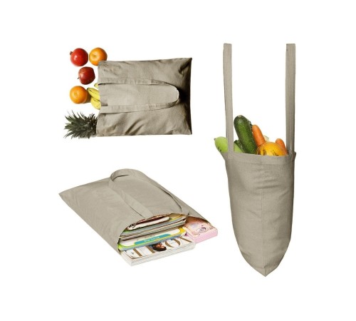 Сумка женская шоппер с черепом большая