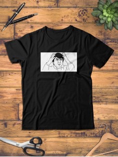 Мужская футболка с прикольным принтом "В чем сила брат"