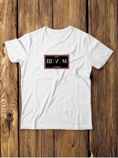 Футболка мужская оверсайз белая