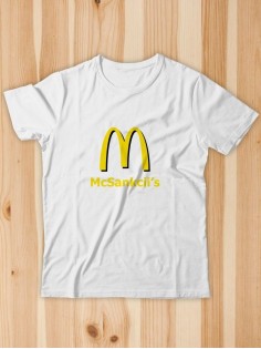 Футболка мужская оверсайз белая