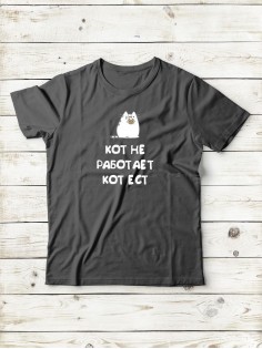 Футболка мужская хлопок оверсайз с принтом унисекс базовая однотонная спортивная с коротким рукавом