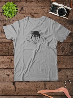 Мужская футболка с прикольным принтом "Я Русский"