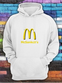 Толстовка мужская оверсайз с капюшоном