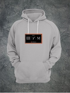 Прикольная мужская толстовка с капюшоном - худи с принтом "Brazzers организация кастингов"