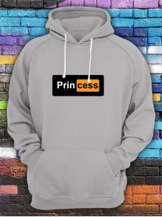 Прикольная мужская толстовка с капюшоном - худи с принтом "Brazzers организация кастингов"