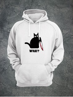 Худи женское оверсайз с капюшоном