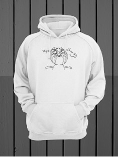 Худи женское оверсайз с капюшоном