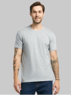 Футболка мужская хлопок белая черная серая оверсайз однотонная летняя базовая плотная без рисунка