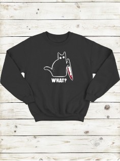 Свитшот мужской оверсайз с принтом кофта