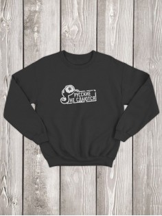 Свитшот мужской оверсайз с принтом кофта