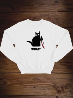 Свитшот мужской оверсайз с принтом