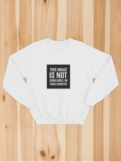 Свитшот мужской оверсайз с принтом