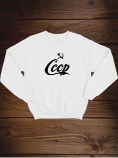 Свитшот мужской оверсайз с принтом