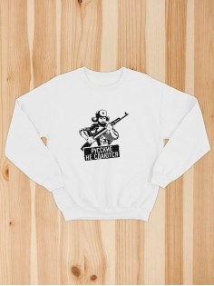 Свитшот мужской оверсайз с принтом