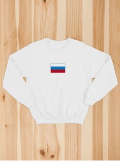 Свитшот мужской оверсайз с принтом