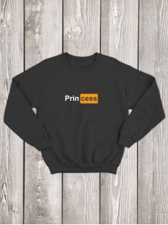 Модный свитшот - толстовка без капюшона с принтом "Хочу вина"