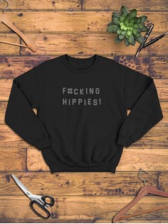 Модный свитшот - толстовка без капюшона с принтом "Хочу вина"