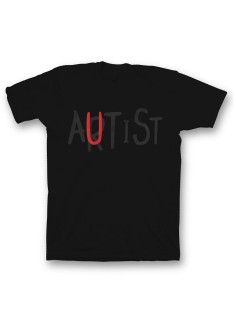 Мужская футболка с прикольным принтом "Arutist"